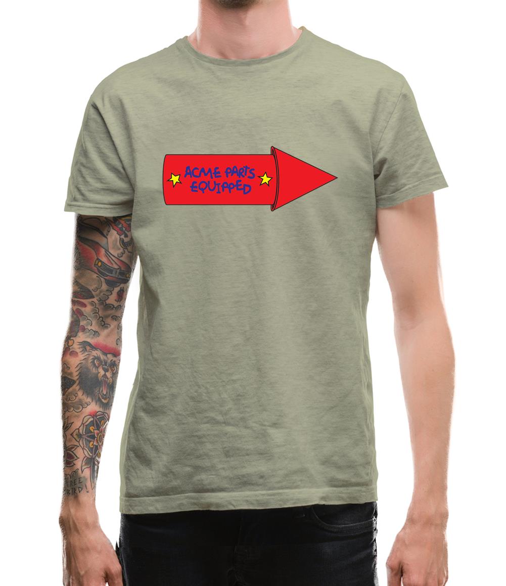Acme Parts Equipped Mens T-Shirt Acme Parts Equipped Mens T-Shirt
