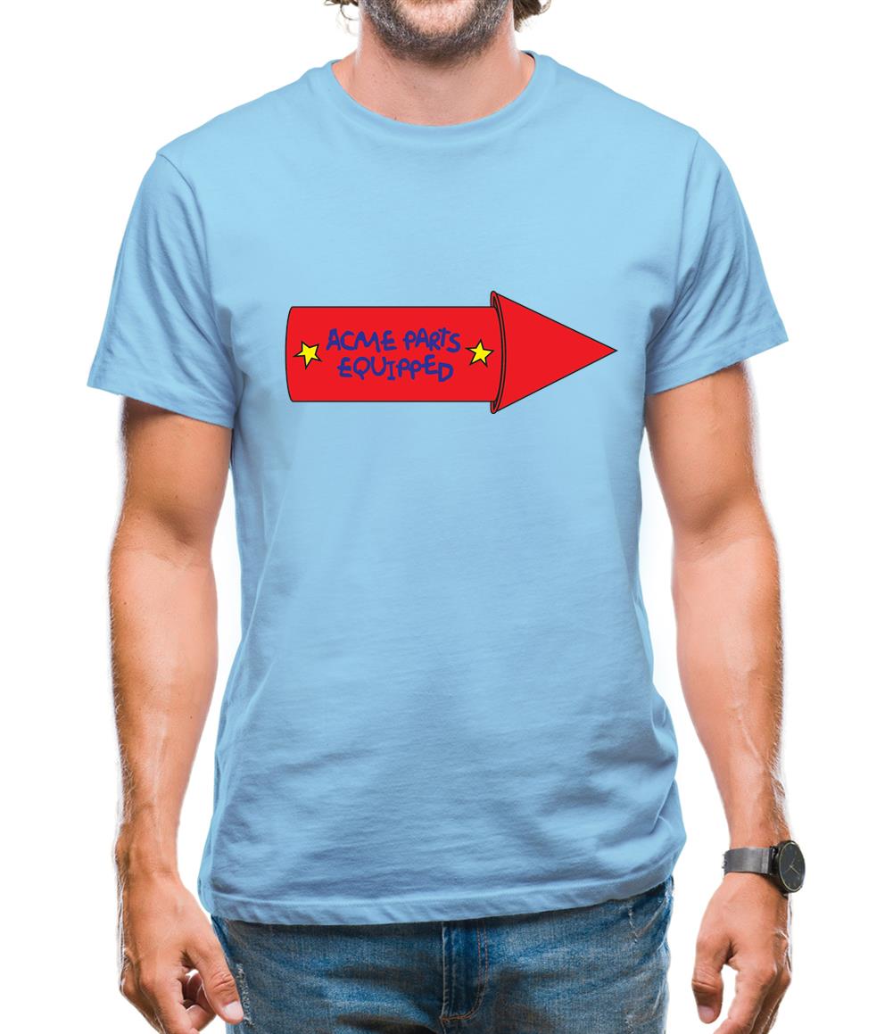 Acme Parts Equipped Mens T-Shirt Acme Parts Equipped Mens T-Shirt