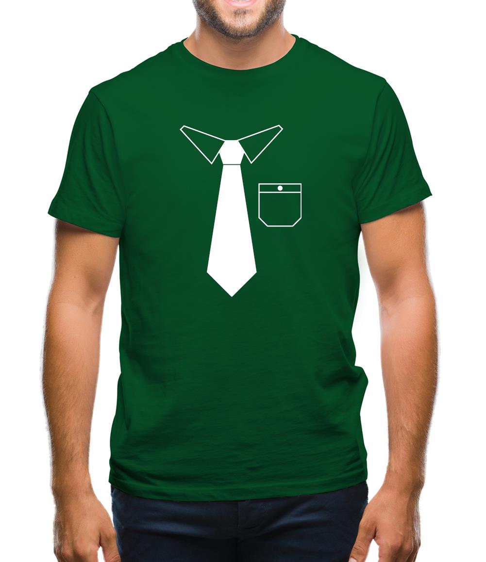 Shirt & Tie Mens T-Shirt Shirt & Tie Mens T-Shirt