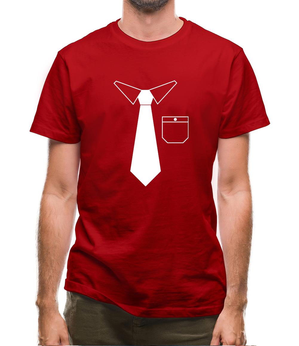 Shirt & Tie Mens T-Shirt Shirt & Tie Mens T-Shirt