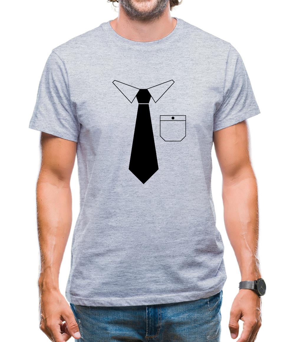 Shirt & Tie Mens T-Shirt Shirt & Tie Mens T-Shirt