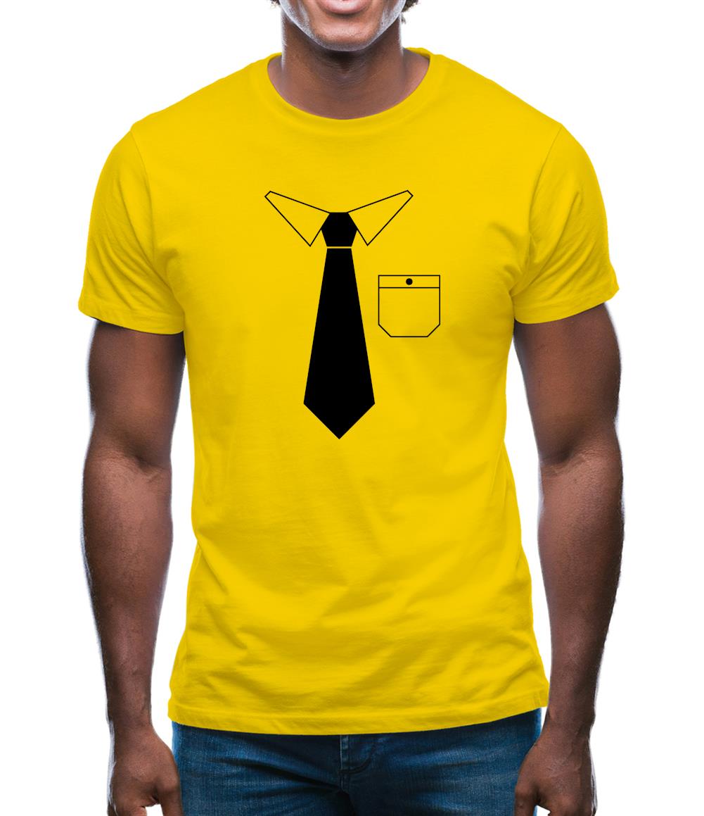 Shirt & Tie Mens T-Shirt Shirt & Tie Mens T-Shirt