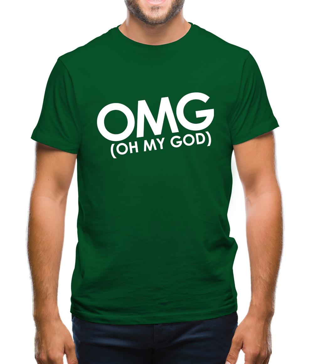 OMG (Oh My God) Mens T-Shirt OMG (Oh My God) Mens T-Shirt