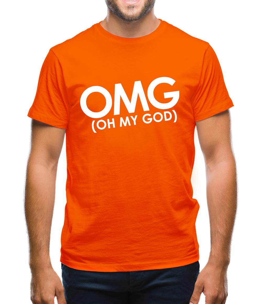 OMG (Oh My God) Mens T-Shirt OMG (Oh My God) Mens T-Shirt