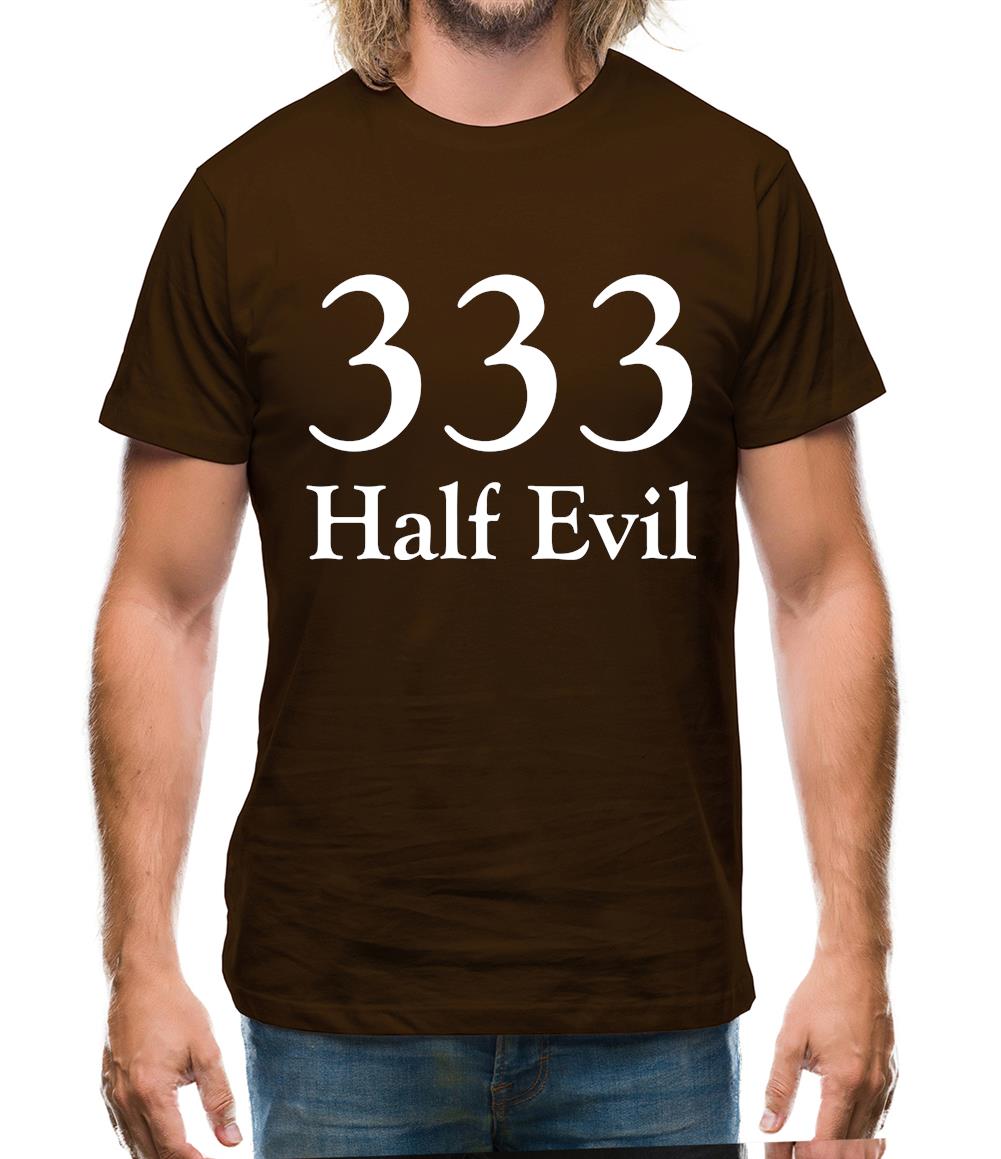 333 Half Evil Mens T-Shirt 333 Half Evil Mens T-Shirt