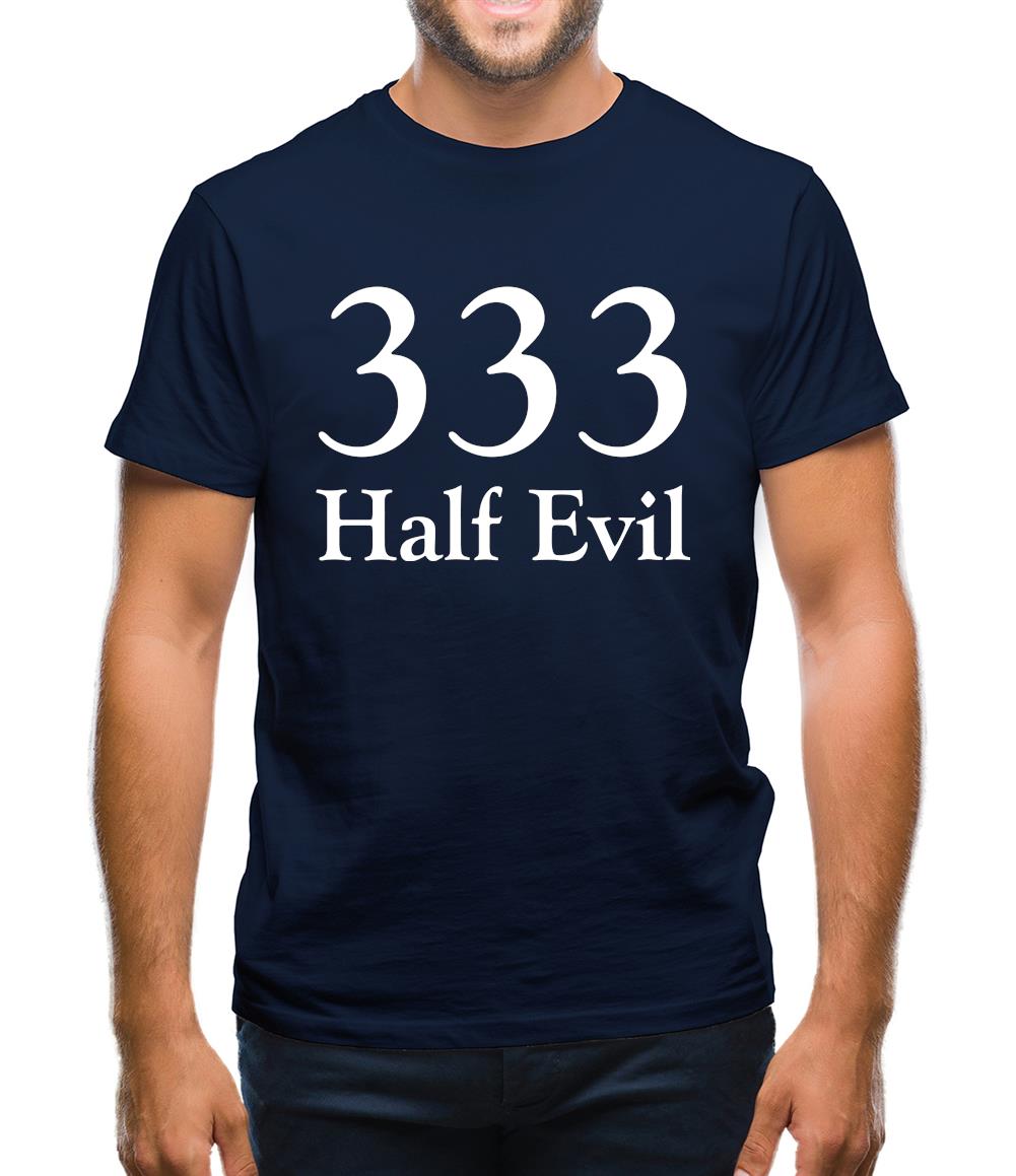 333 Half Evil Mens T-Shirt 333 Half Evil Mens T-Shirt