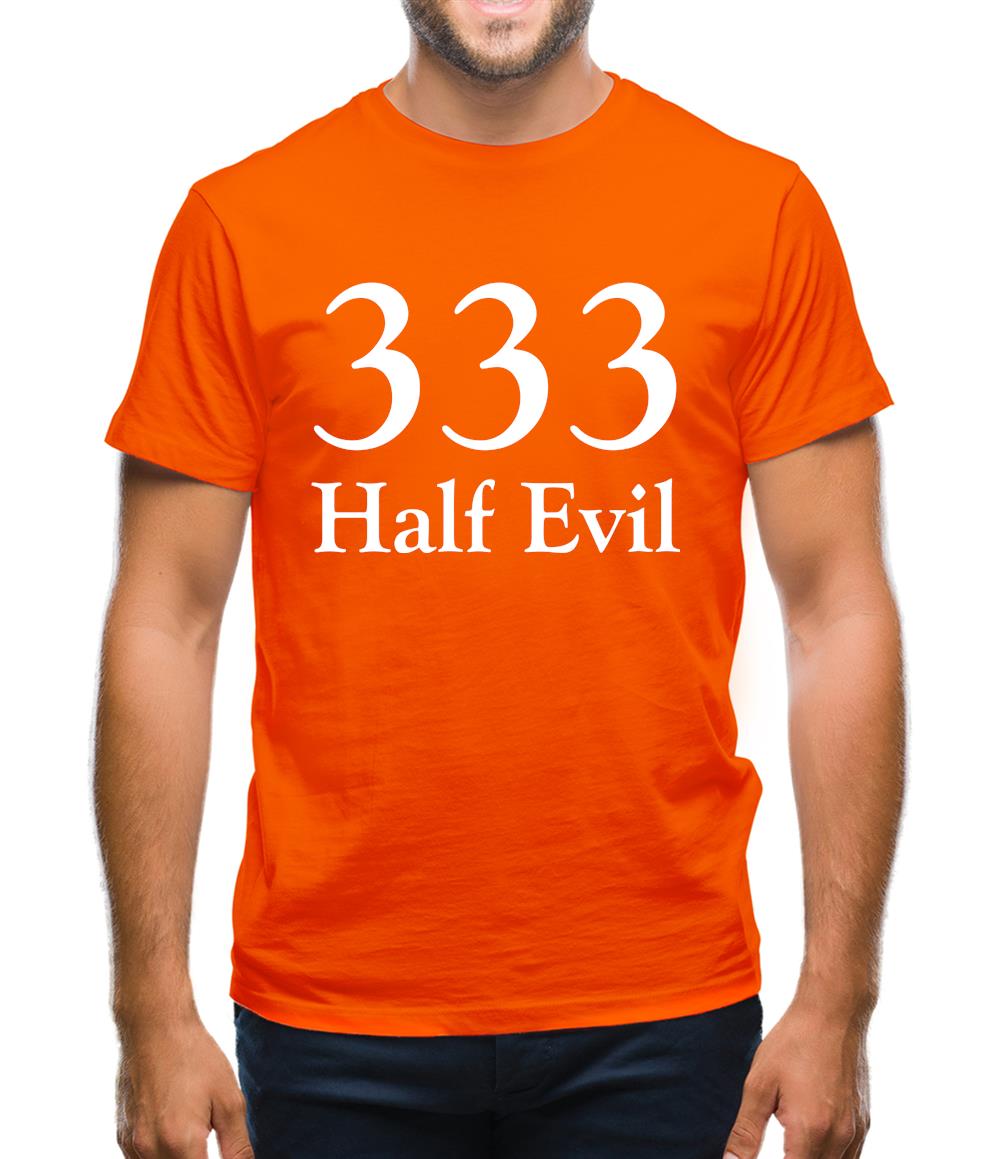 333 Half Evil Mens T-Shirt 333 Half Evil Mens T-Shirt