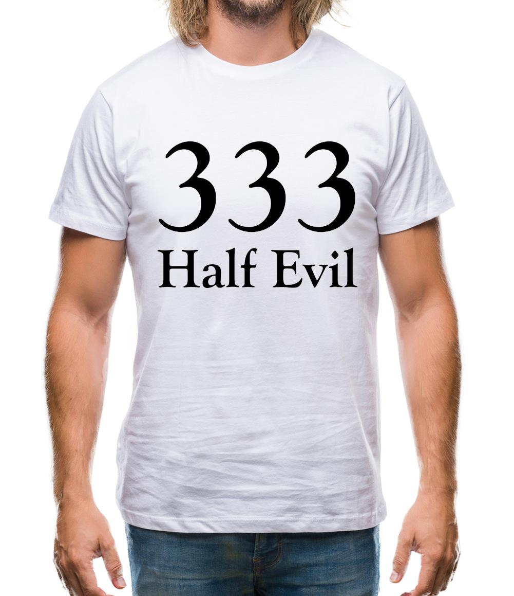 333 Half Evil Mens T-Shirt 333 Half Evil Mens T-Shirt