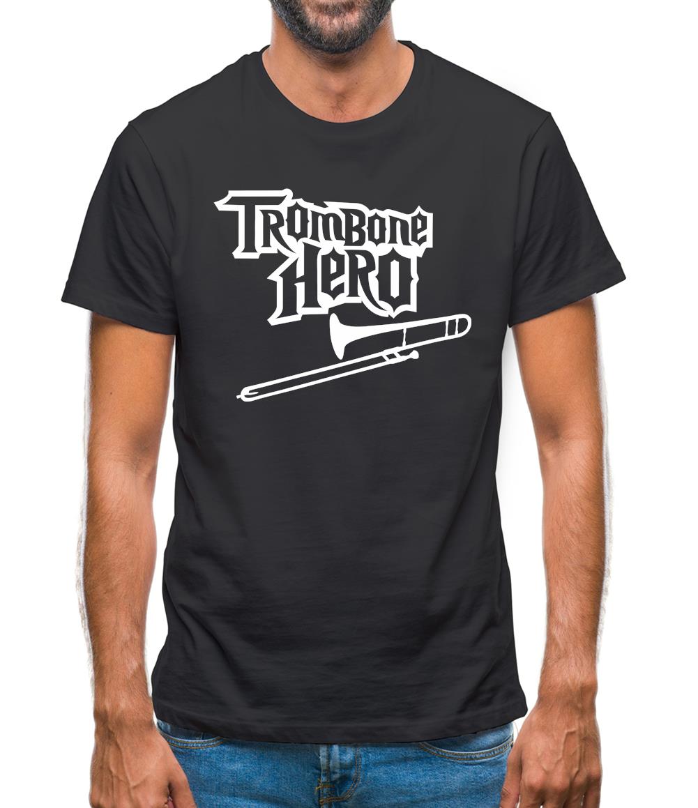 Trombone Hero Mens T-Shirt Trombone Hero Mens T-Shirt