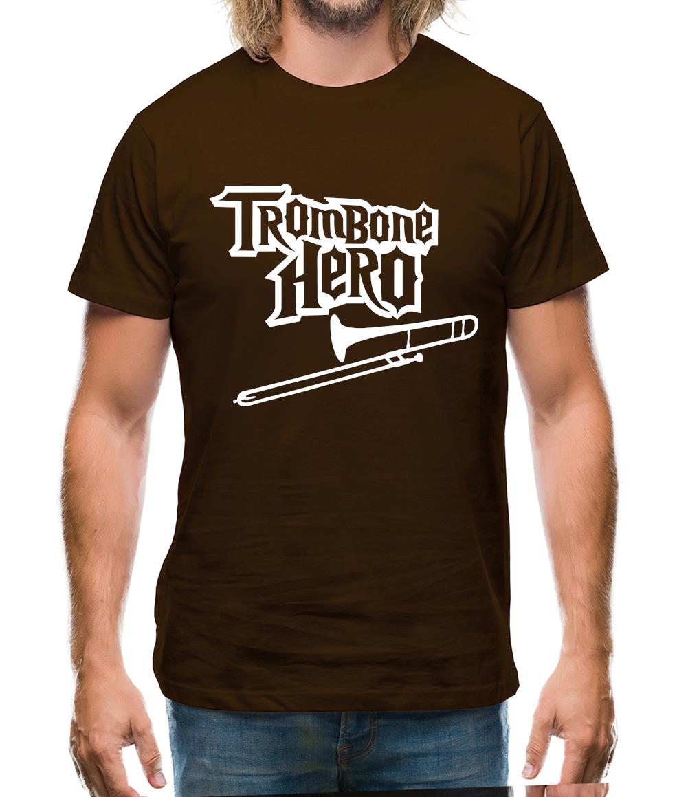 Trombone Hero Mens T-Shirt Trombone Hero Mens T-Shirt