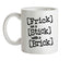 Frick on a Stick with a Brick Ceramic Mug Frick on a Stick with a Brick Ceramic Mug