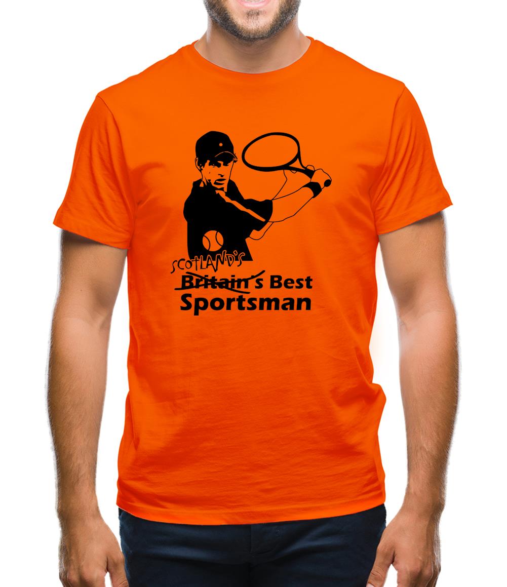 Andy Murray - Scotland's Best Sportsman Mens T-Shirt Andy Murray - Scotland's Best Sportsman Mens T-Shirt