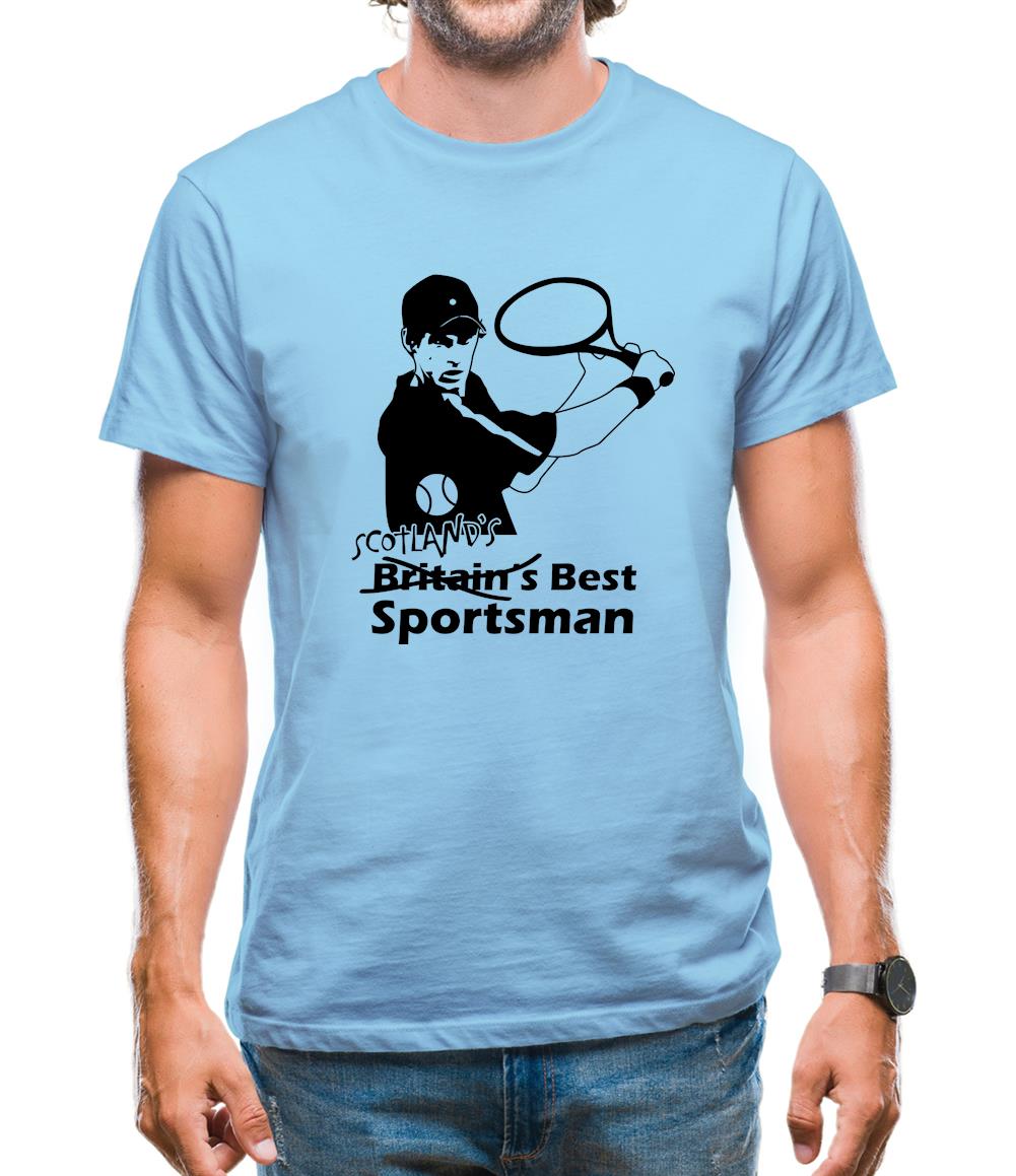 Andy Murray - Scotland's Best Sportsman Mens T-Shirt Andy Murray - Scotland's Best Sportsman Mens T-Shirt