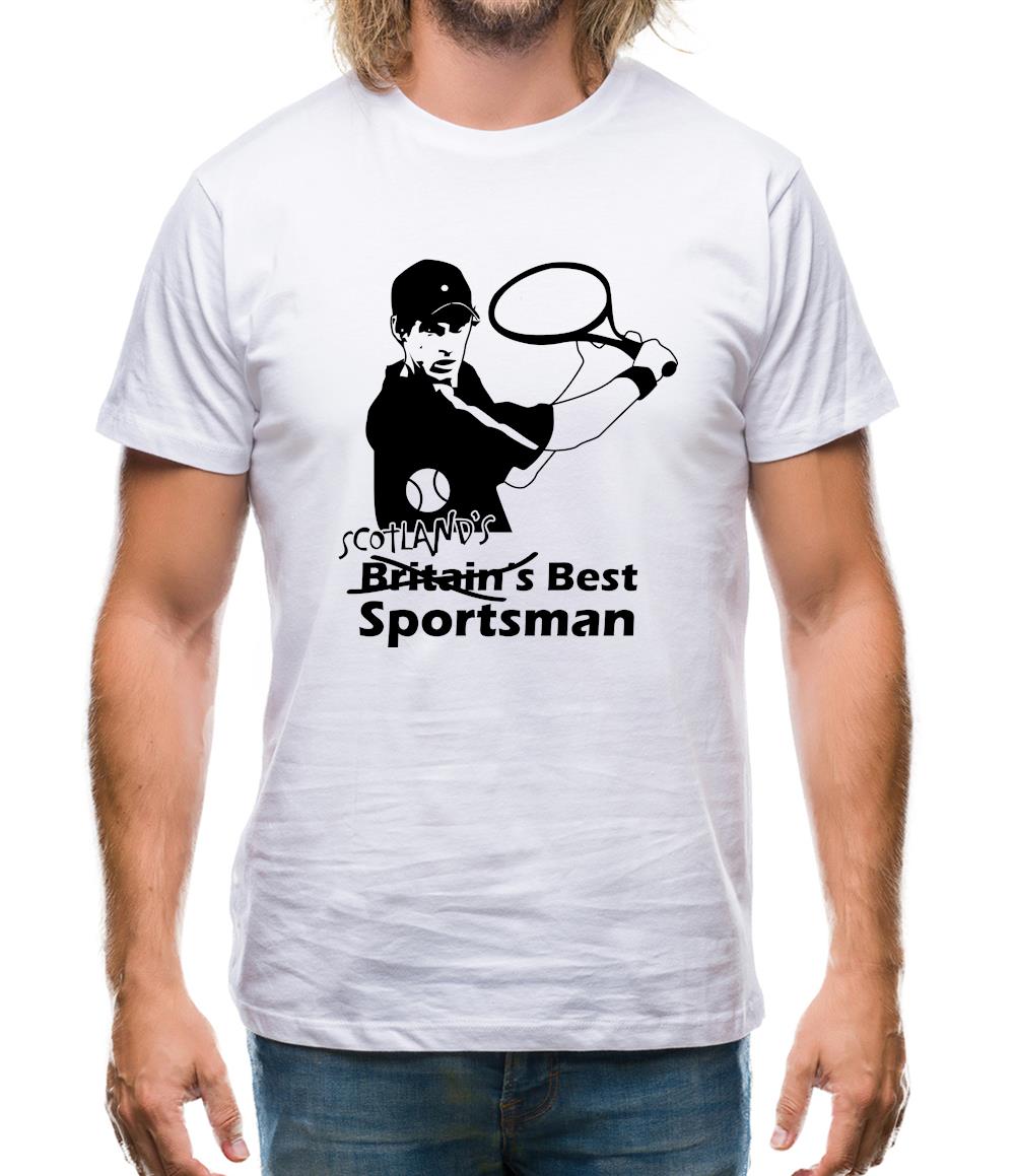 Andy Murray - Scotland's Best Sportsman Mens T-Shirt Andy Murray - Scotland's Best Sportsman Mens T-Shirt