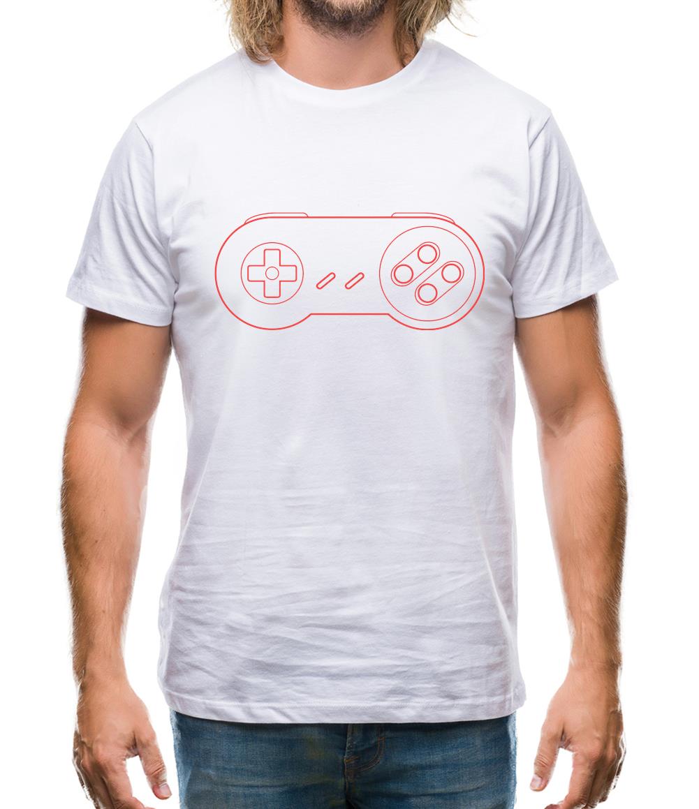 SNES Joypad Mens T-Shirt SNES Joypad Mens T-Shirt