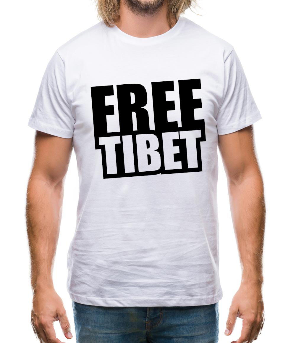 Free Tibet Mens T-Shirt Free Tibet Mens T-Shirt