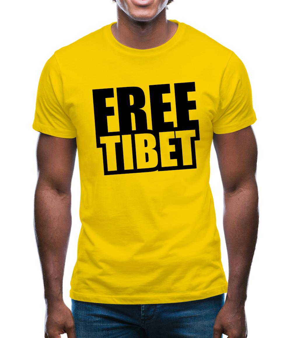 Free Tibet Mens T-Shirt Free Tibet Mens T-Shirt