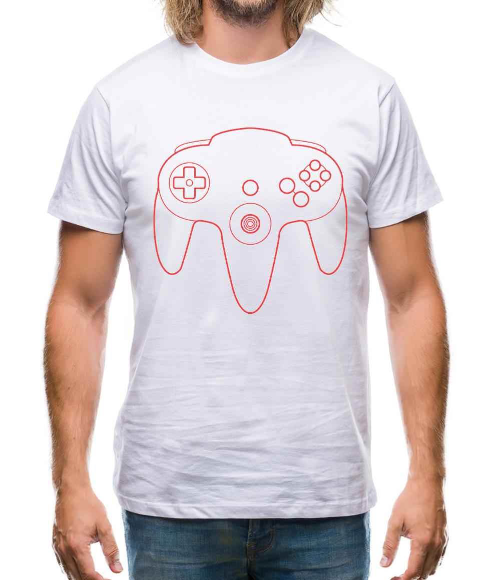 N64 Joypad Mens T-Shirt N64 Joypad Mens T-Shirt