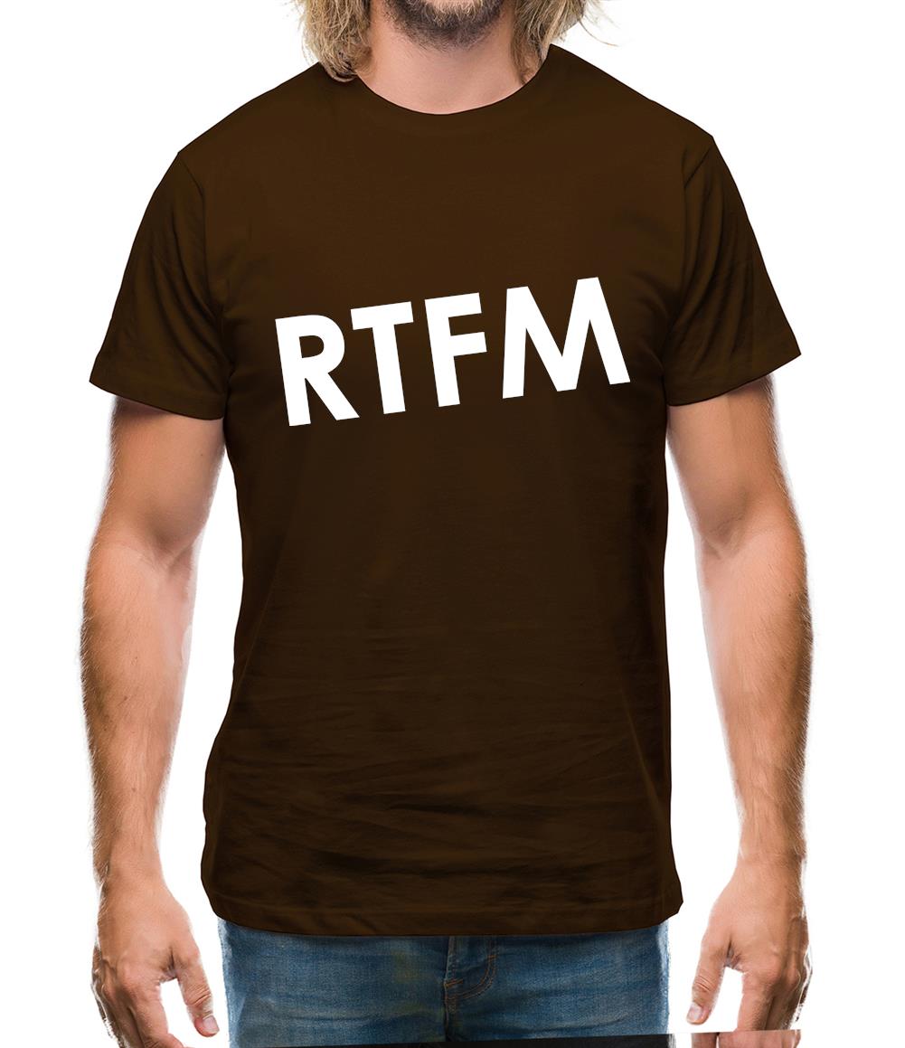 RTFM Mens T-Shirt RTFM Mens T-Shirt