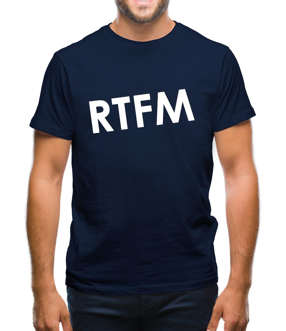 RTFM Mens T-Shirt RTFM Mens T-Shirt