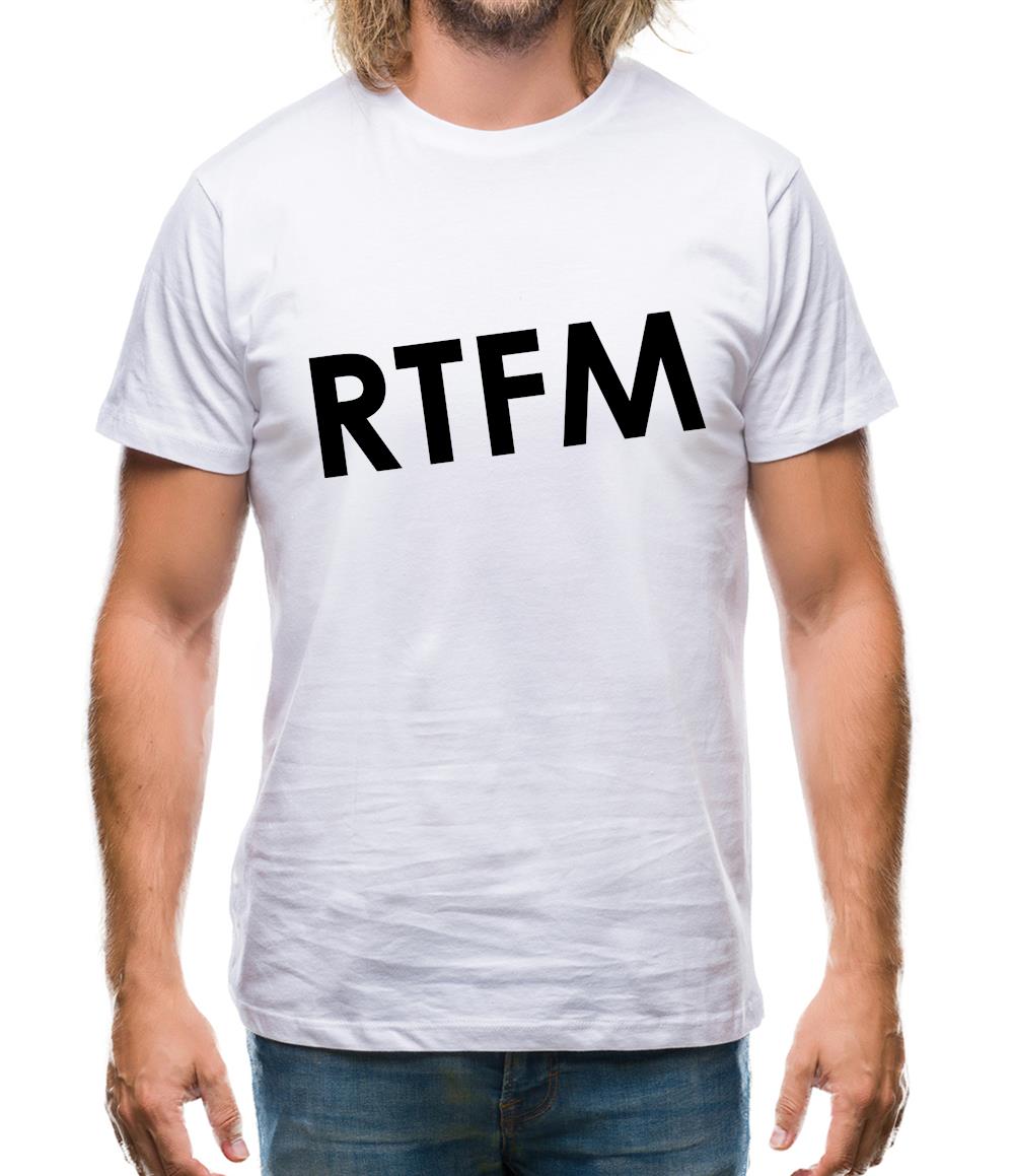 RTFM Mens T-Shirt RTFM Mens T-Shirt
