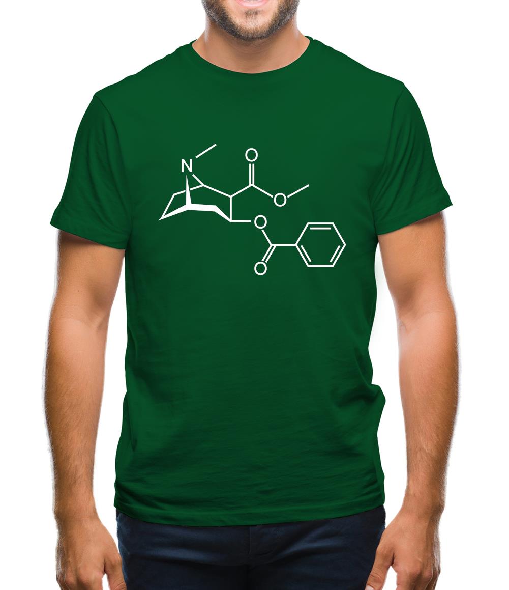 BenzoylMethyl Ecgonine Mens T-Shirt BenzoylMethyl Ecgonine Mens T-Shirt
