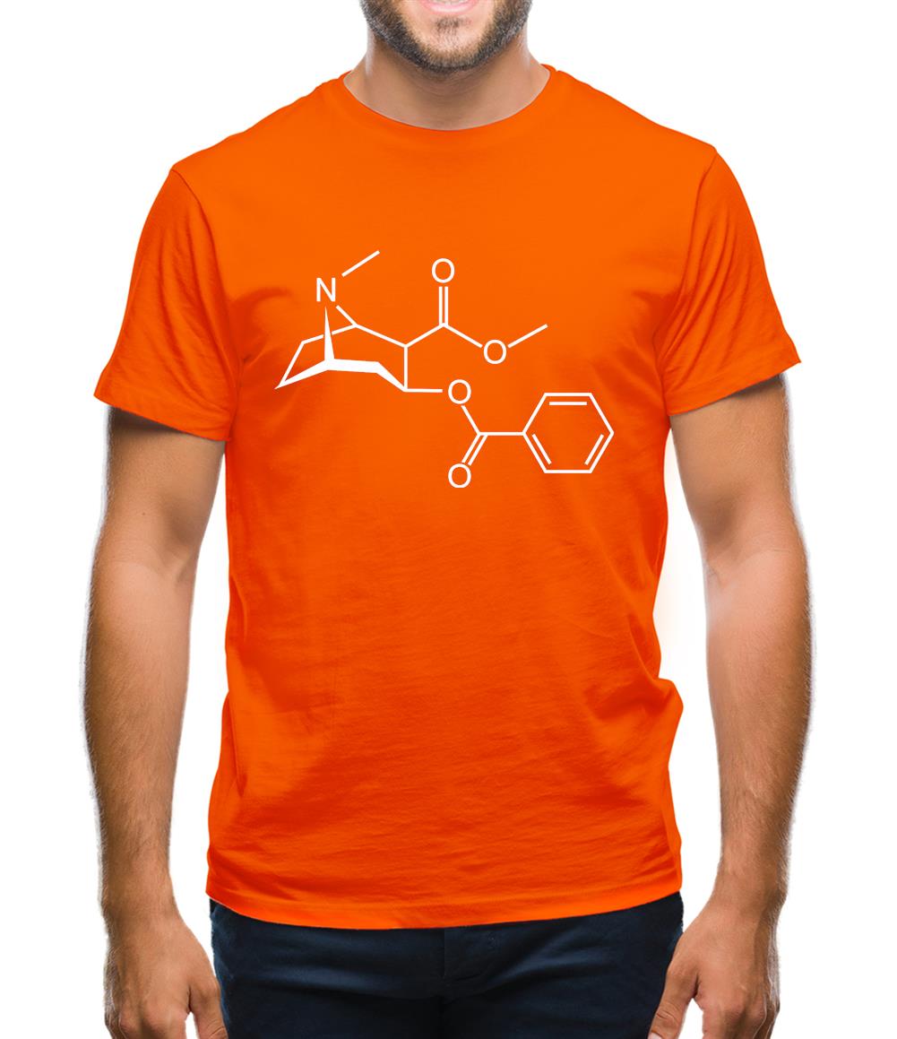 BenzoylMethyl Ecgonine Mens T-Shirt BenzoylMethyl Ecgonine Mens T-Shirt