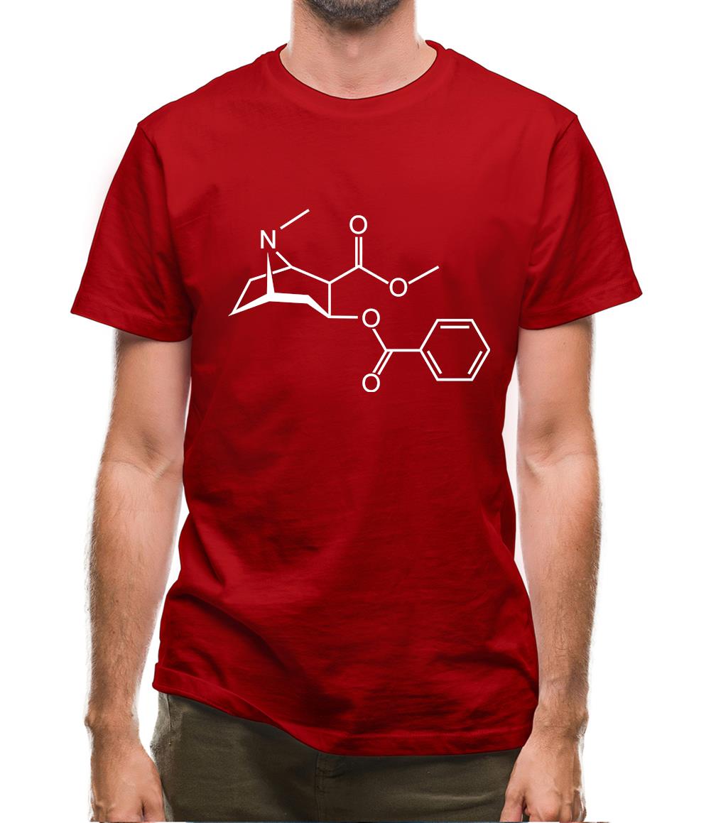 BenzoylMethyl Ecgonine Mens T-Shirt BenzoylMethyl Ecgonine Mens T-Shirt