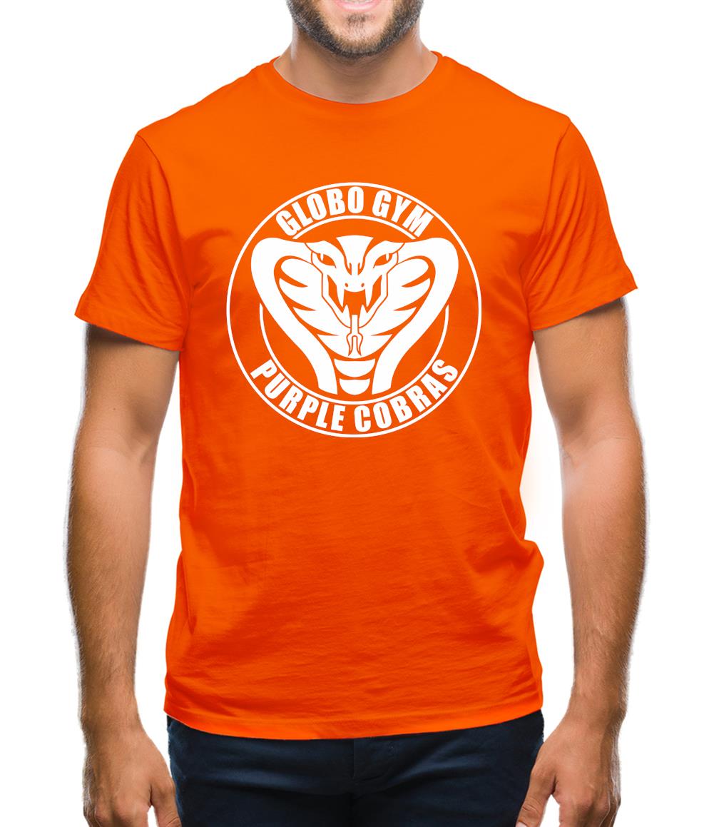 Globo Gym Purple Cobras Mens T-Shirt Globo Gym Purple Cobras Mens T-Shirt