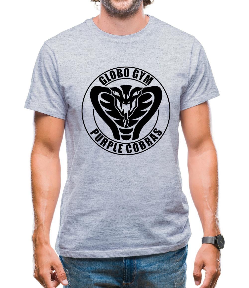 Globo Gym Purple Cobras Mens T-Shirt Globo Gym Purple Cobras Mens T-Shirt