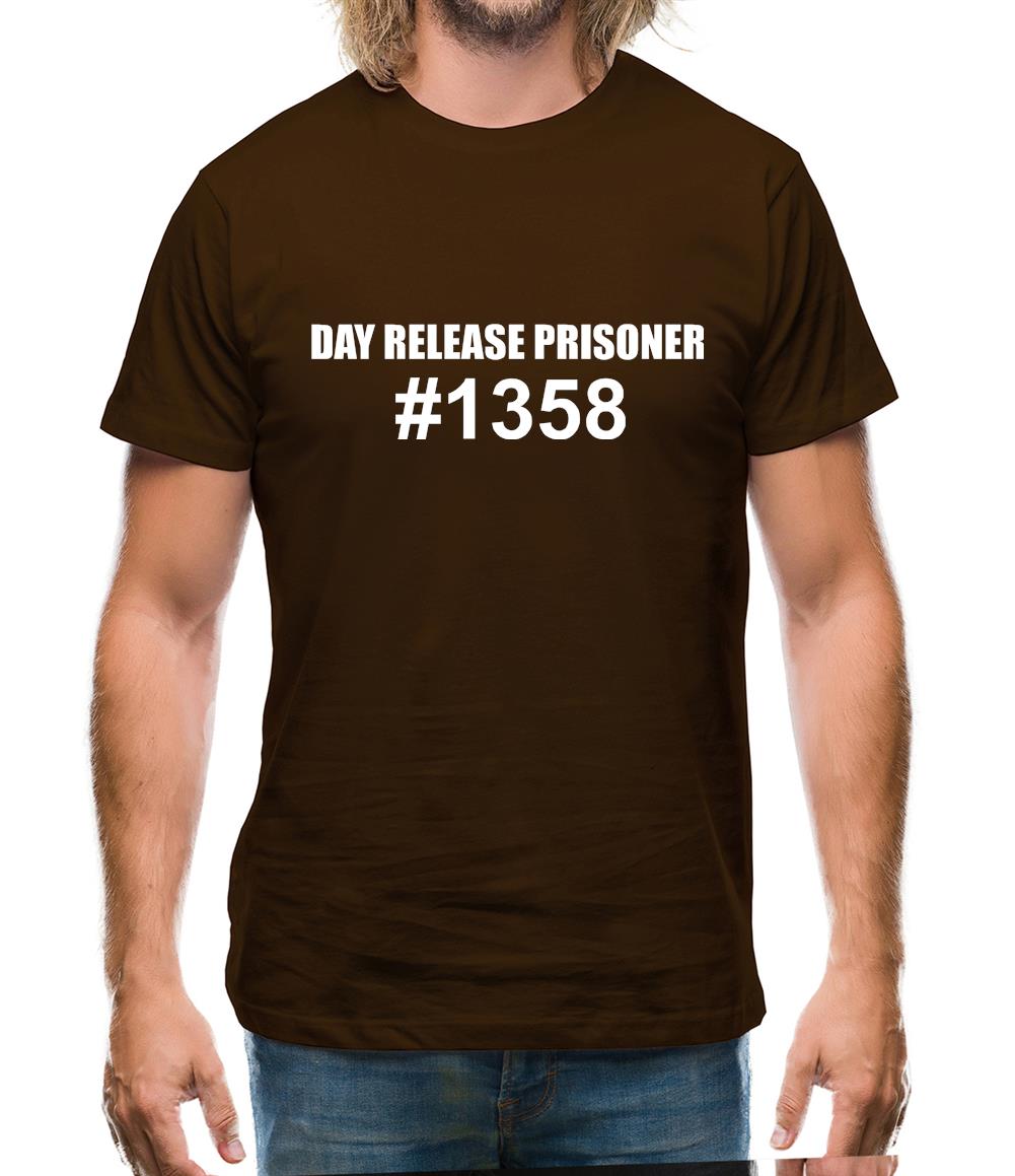 Day release prisioner #1358 Mens T-Shirt Day release prisioner #1358 Mens T-Shirt