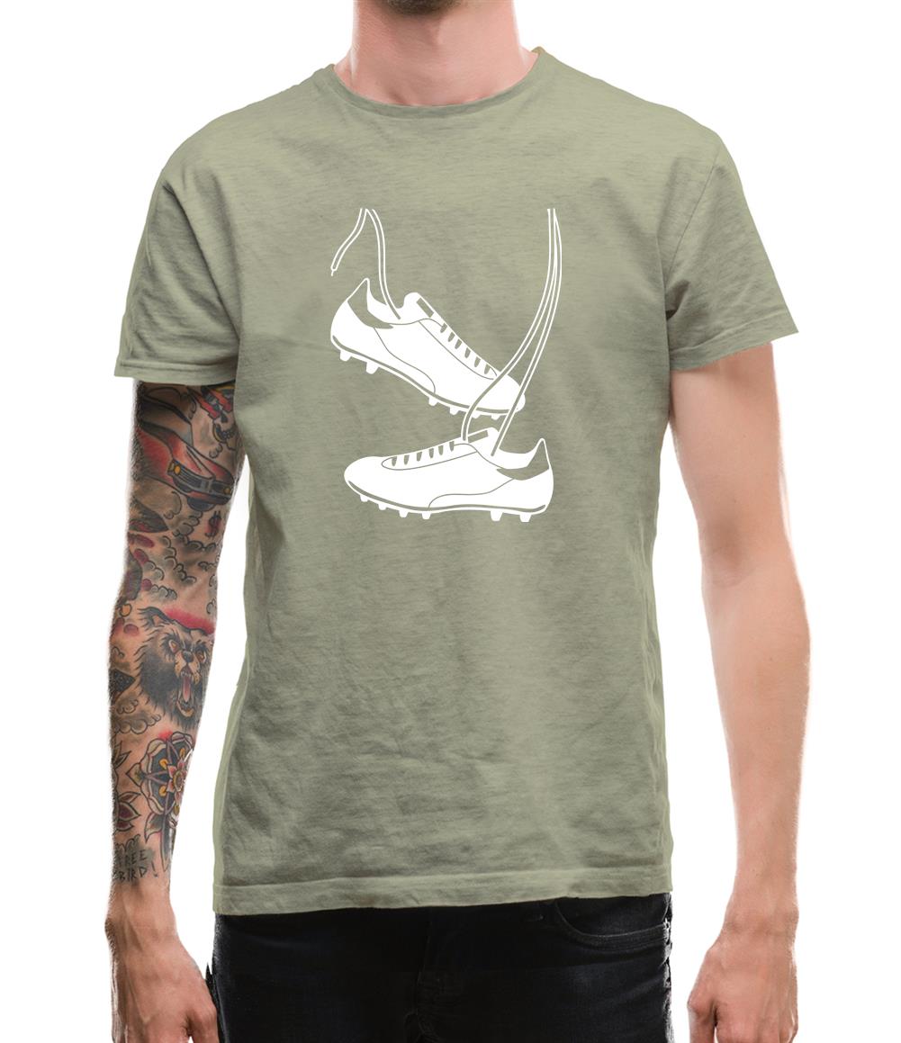Football Boots Mens T-Shirt Football Boots Mens T-Shirt