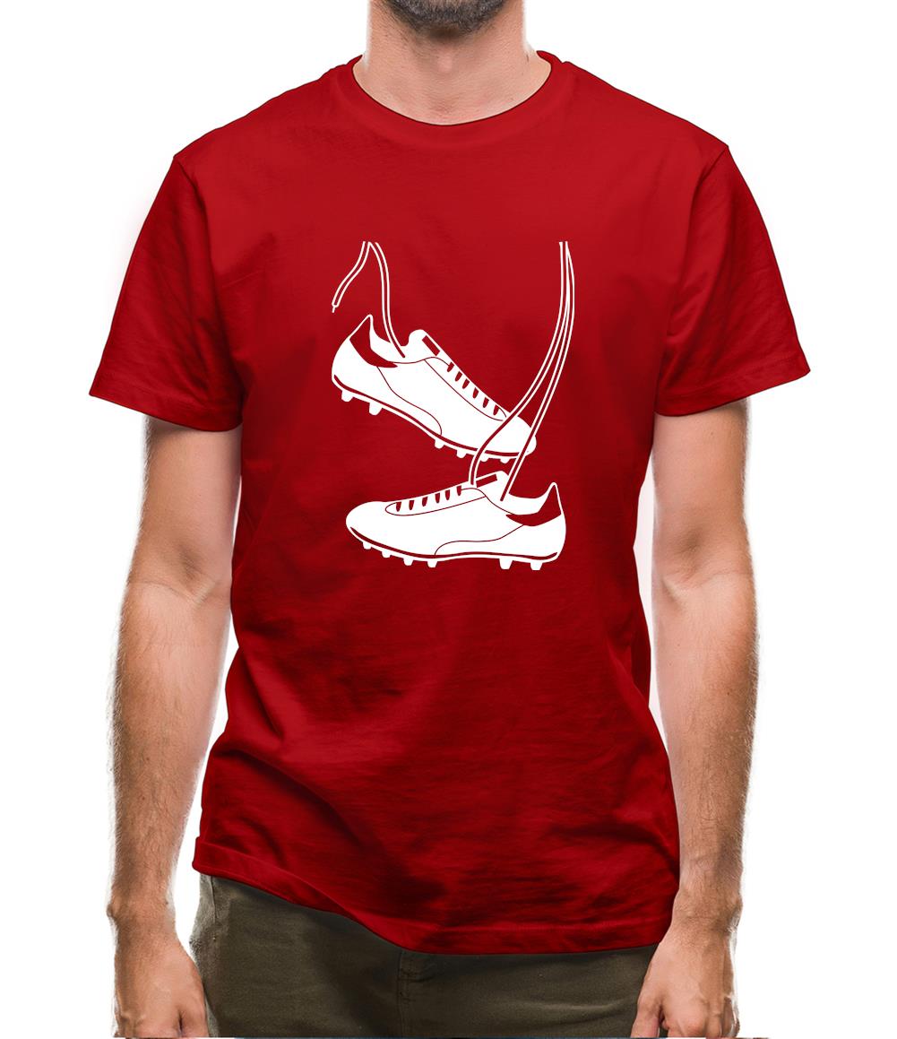 Football Boots Mens T-Shirt Football Boots Mens T-Shirt