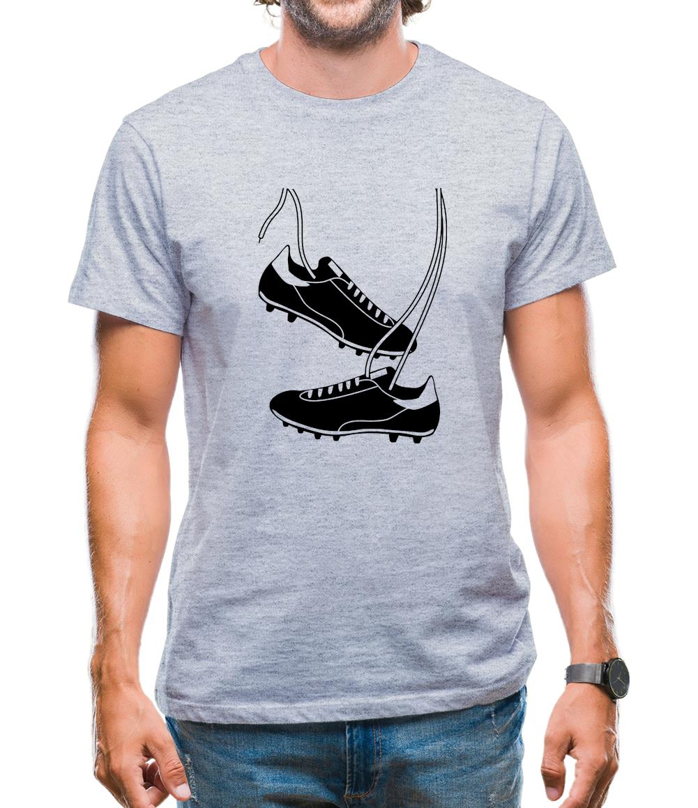 Football Boots Mens T-Shirt Football Boots Mens T-Shirt