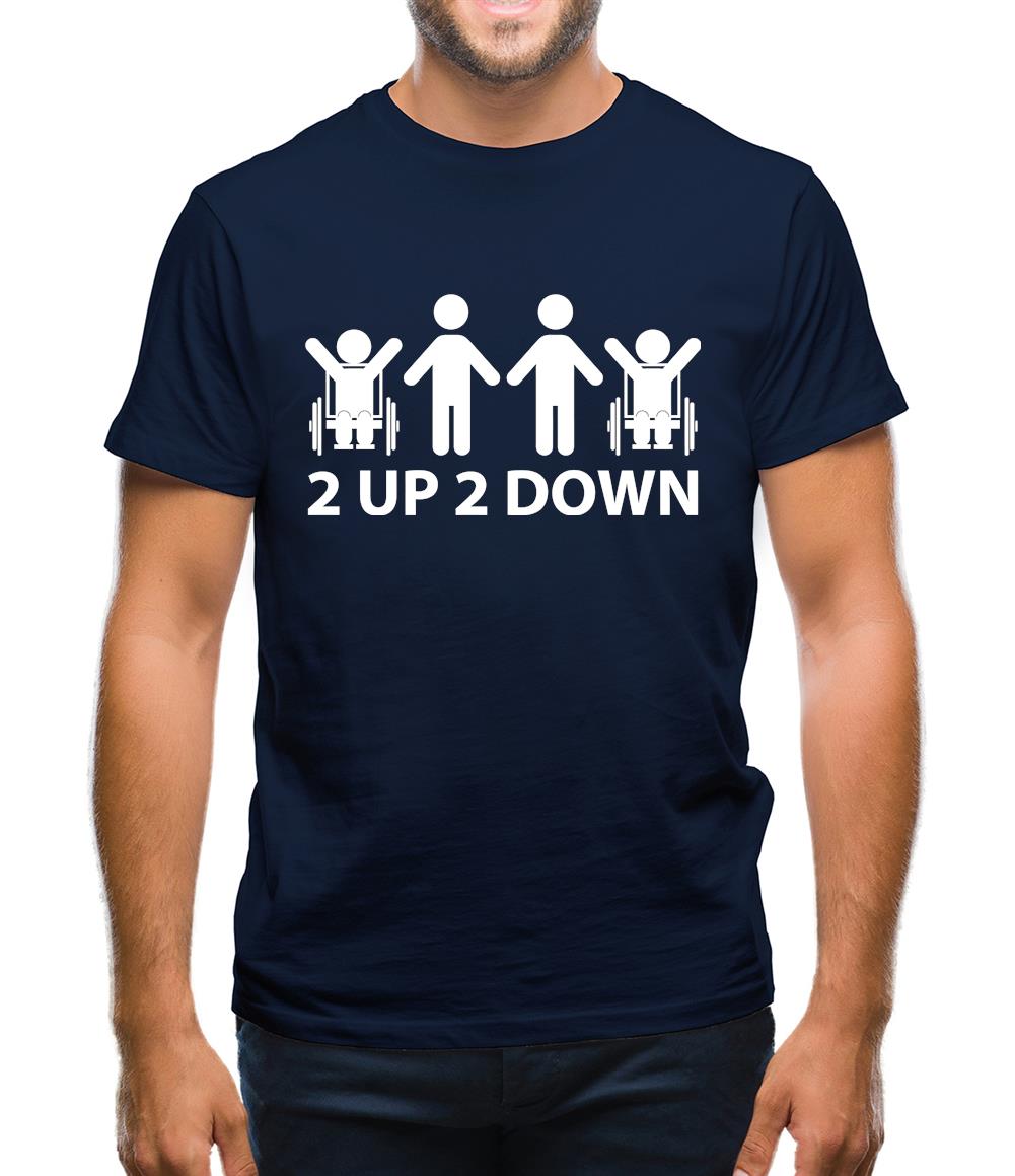 2 Up 2 Down Mens T-Shirt 2 Up 2 Down Mens T-Shirt