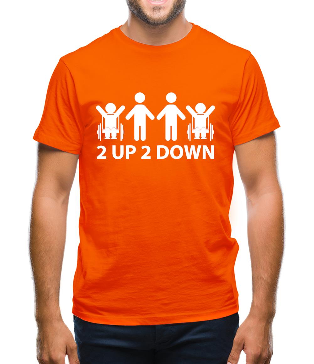 2 Up 2 Down Mens T-Shirt 2 Up 2 Down Mens T-Shirt