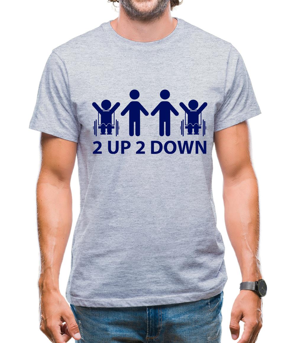 2 Up 2 Down Mens T-Shirt 2 Up 2 Down Mens T-Shirt