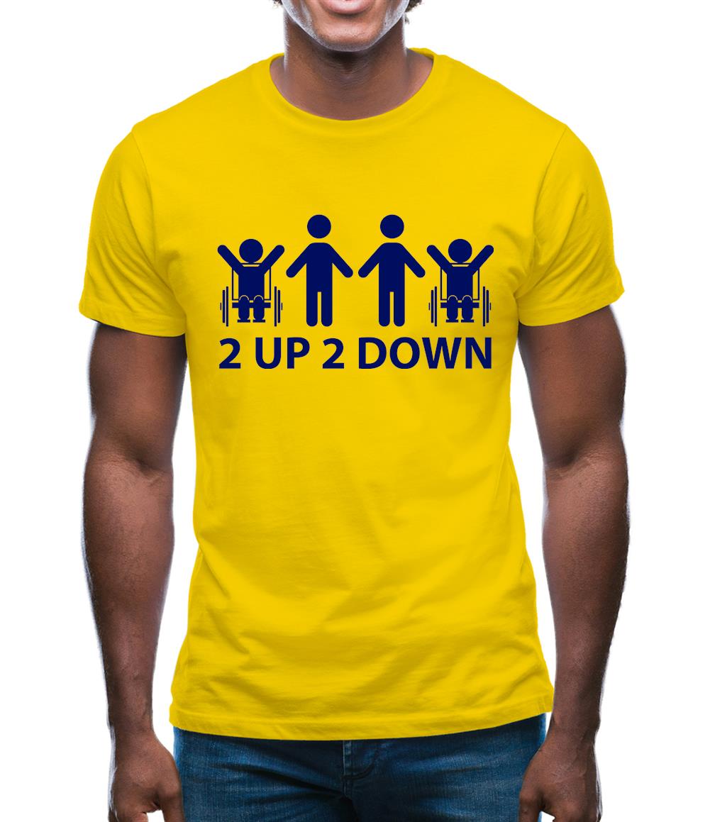 2 Up 2 Down Mens T-Shirt 2 Up 2 Down Mens T-Shirt