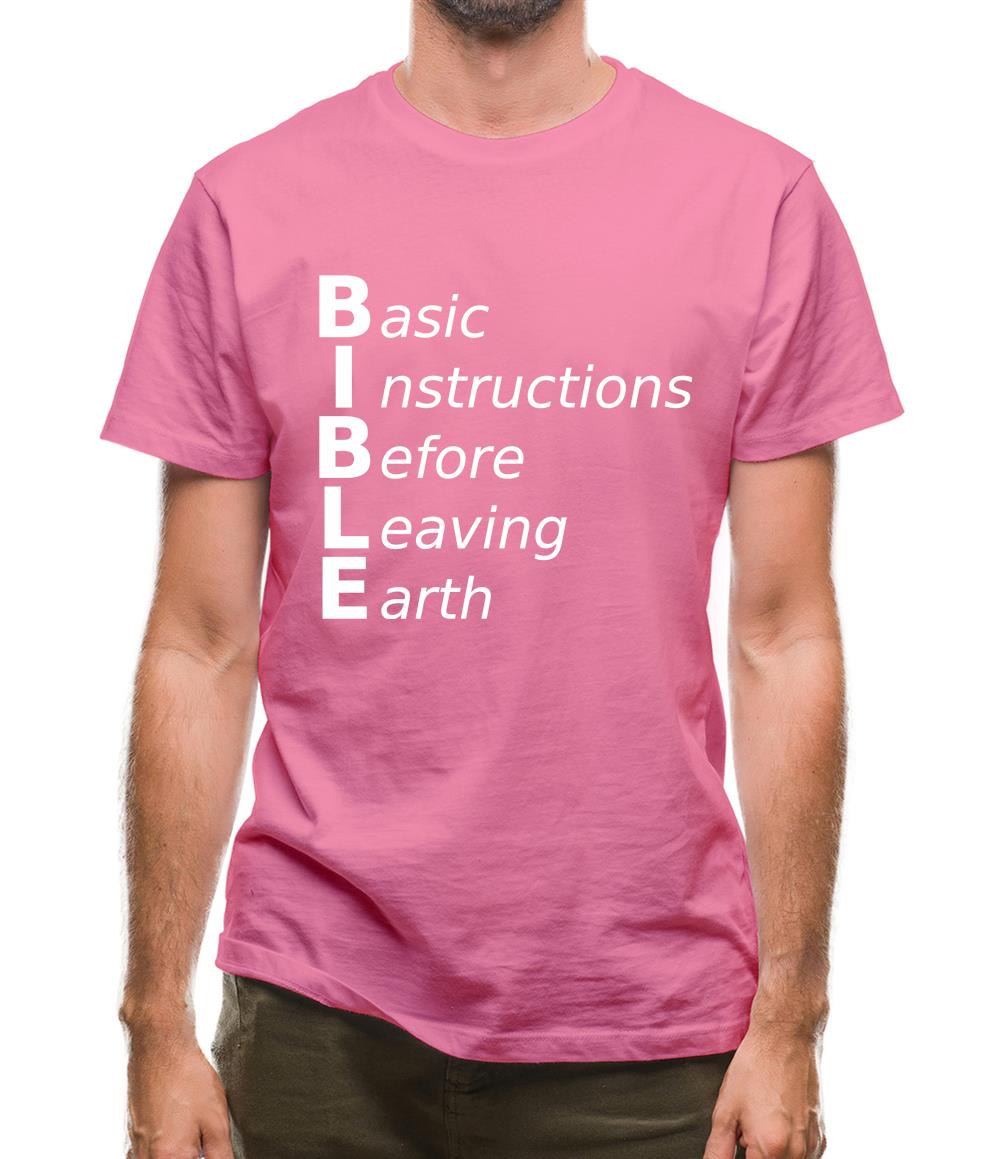 Basic Instructions Before Leaving Earth Mens T-Shirt Basic Instructions Before Leaving Earth Mens T-Shirt