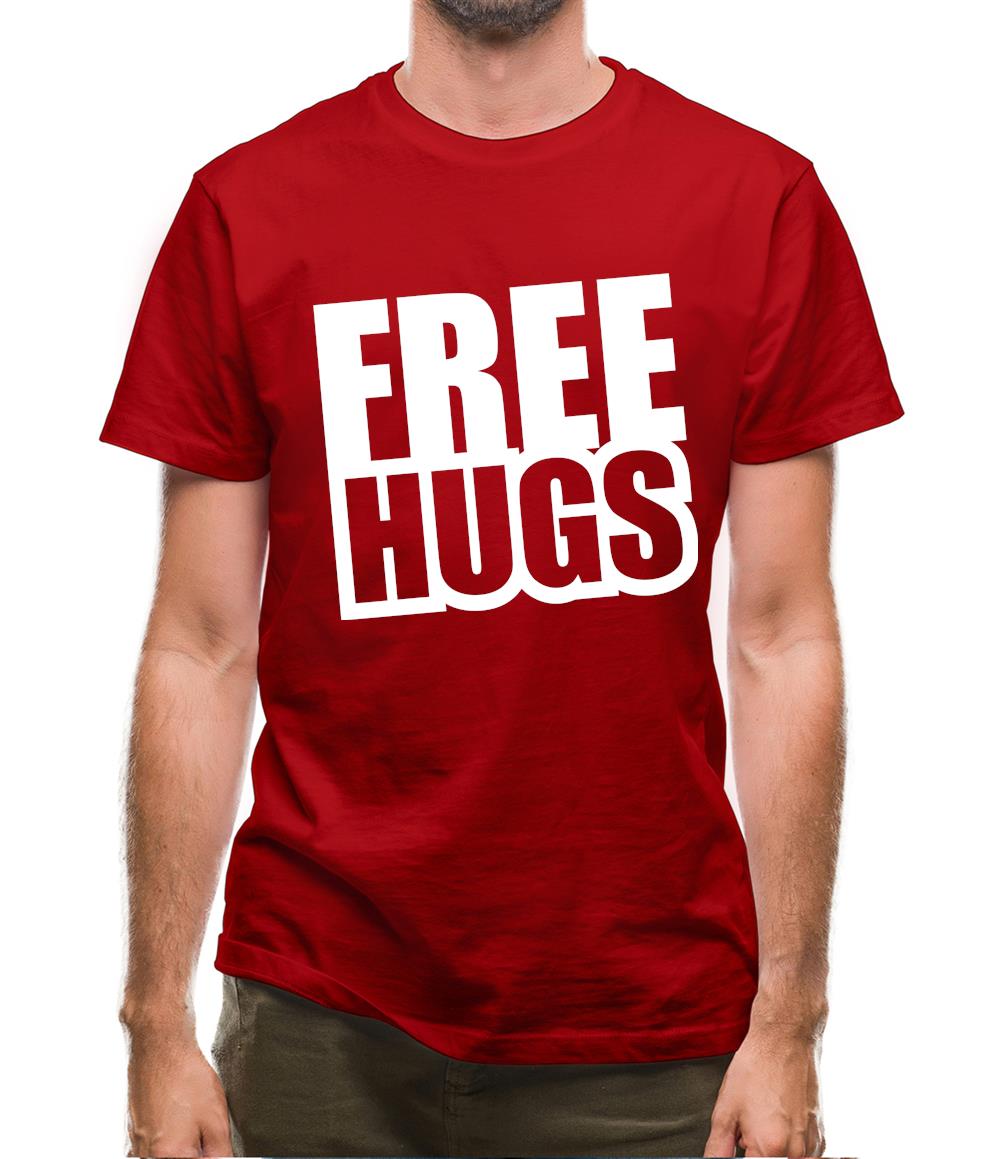 Free Hugs Mens T-Shirt Free Hugs Mens T-Shirt