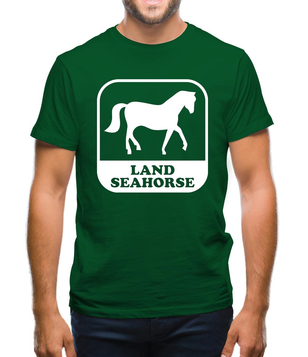 Land Seahorse Mens T-Shirt Land Seahorse Mens T-Shirt