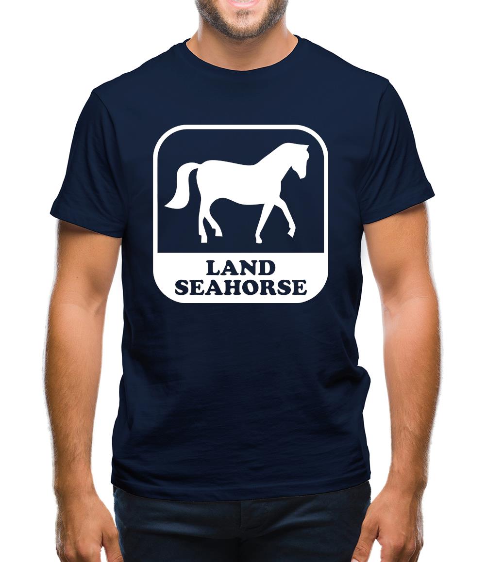 Land Seahorse Mens T-Shirt Land Seahorse Mens T-Shirt