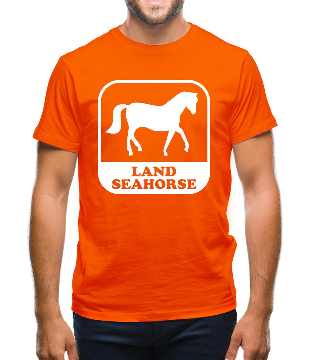 Land Seahorse Mens T-Shirt Land Seahorse Mens T-Shirt