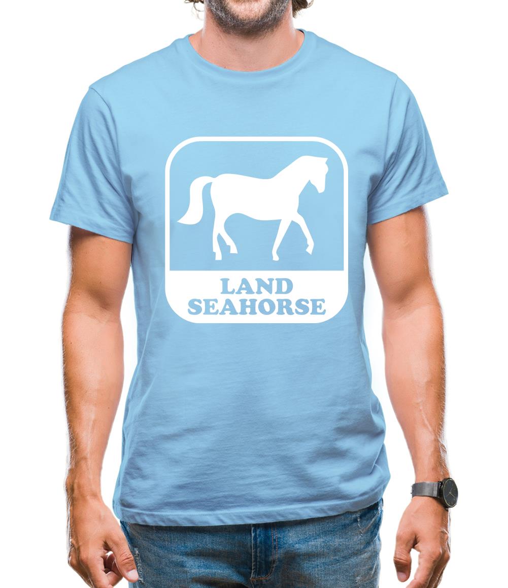 Land Seahorse Mens T-Shirt Land Seahorse Mens T-Shirt