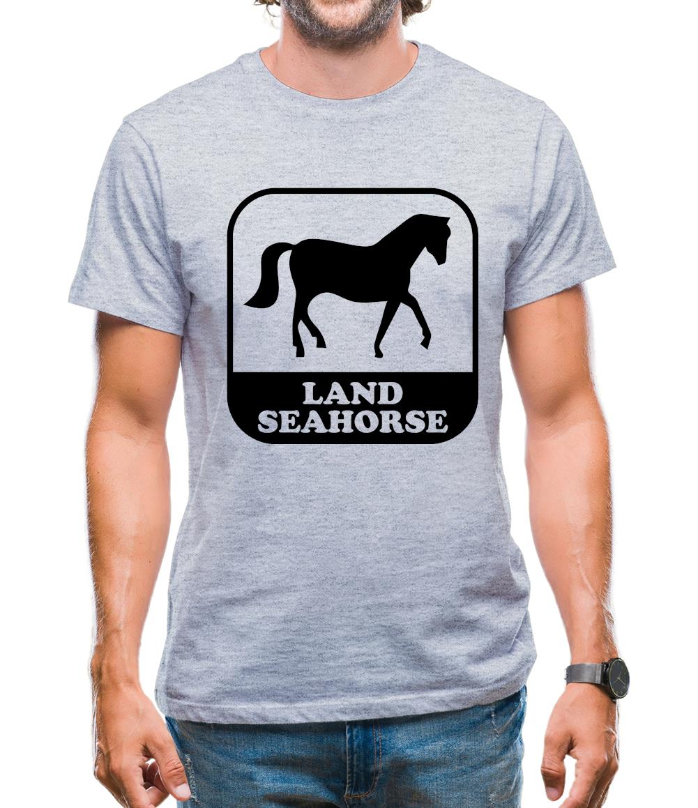 Land Seahorse Mens T-Shirt Land Seahorse Mens T-Shirt