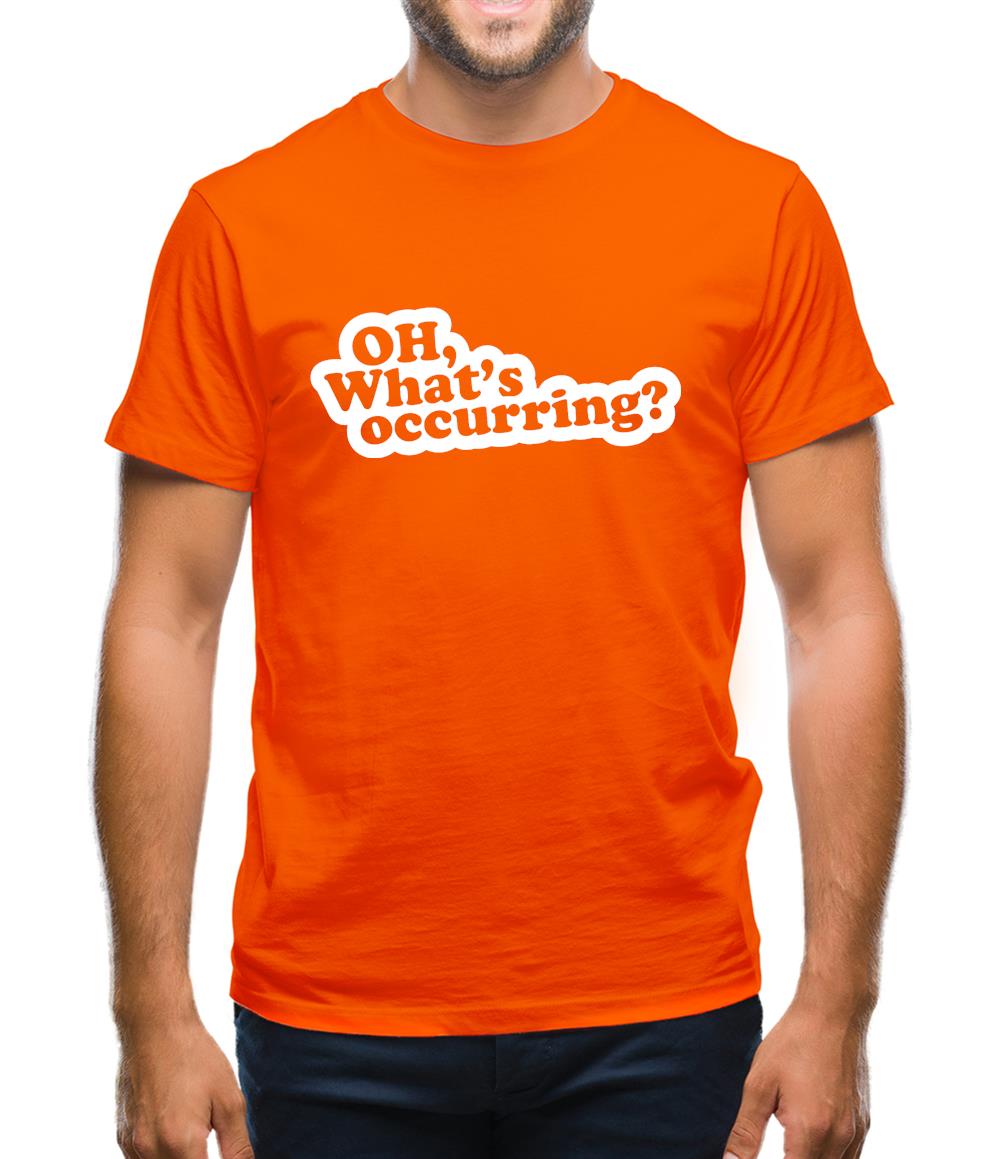 What's Occurring? Mens T-Shirt What's Occurring? Mens T-Shirt