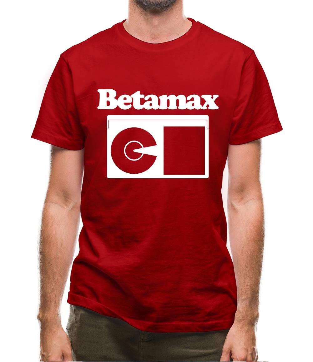 Betamax Mens T-Shirt Betamax Mens T-Shirt
