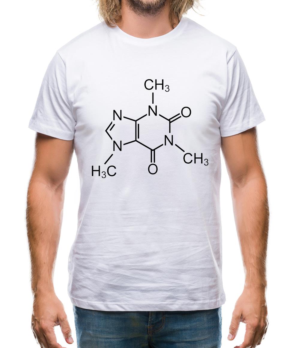 Caffeine Symbol Mens T-Shirt Caffeine Symbol Mens T-Shirt
