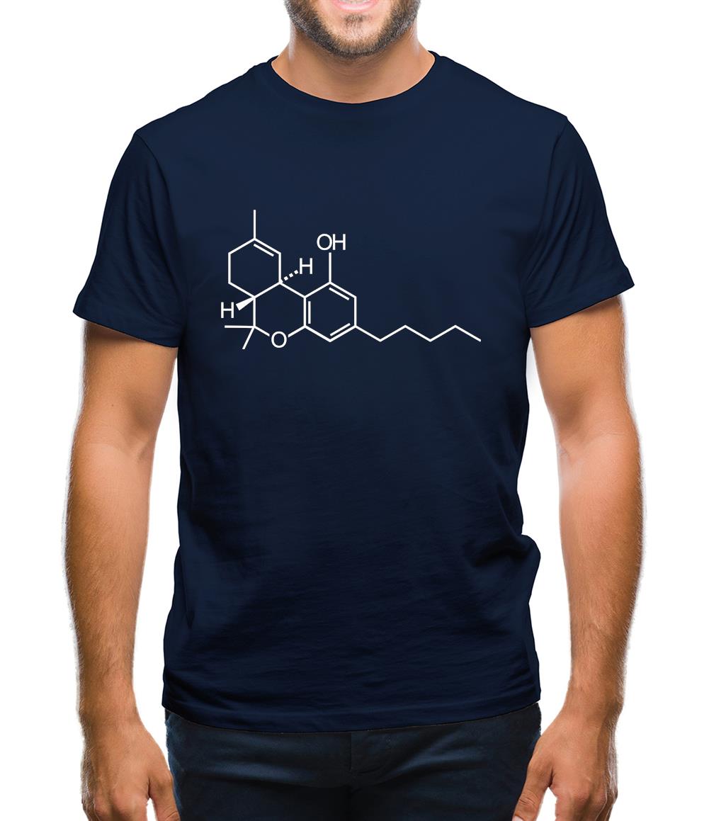 TetraHydroCannabinol Mens T-Shirt TetraHydroCannabinol Mens T-Shirt