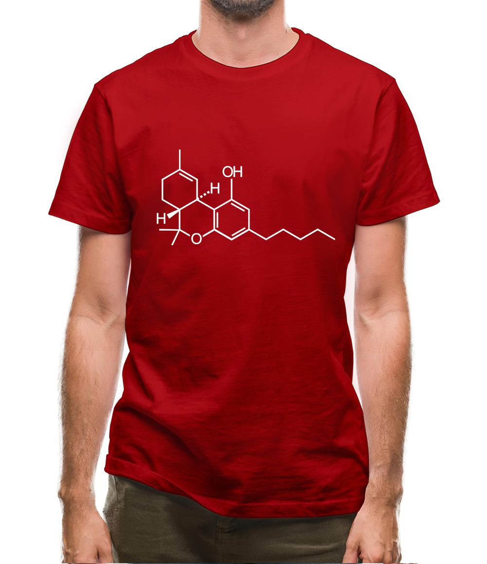 TetraHydroCannabinol Mens T-Shirt TetraHydroCannabinol Mens T-Shirt